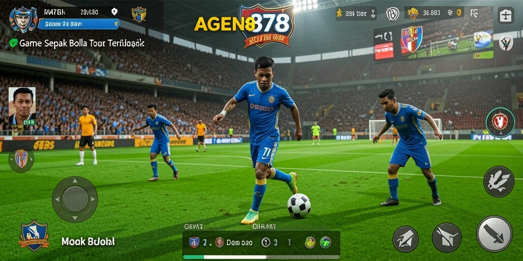Tampilan gameplay AGEN878 yang menegangkan dan realistis di lapangan.