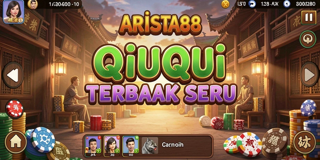 Tampilan gameplay QiuQiu yang menarik di ARISTA88.