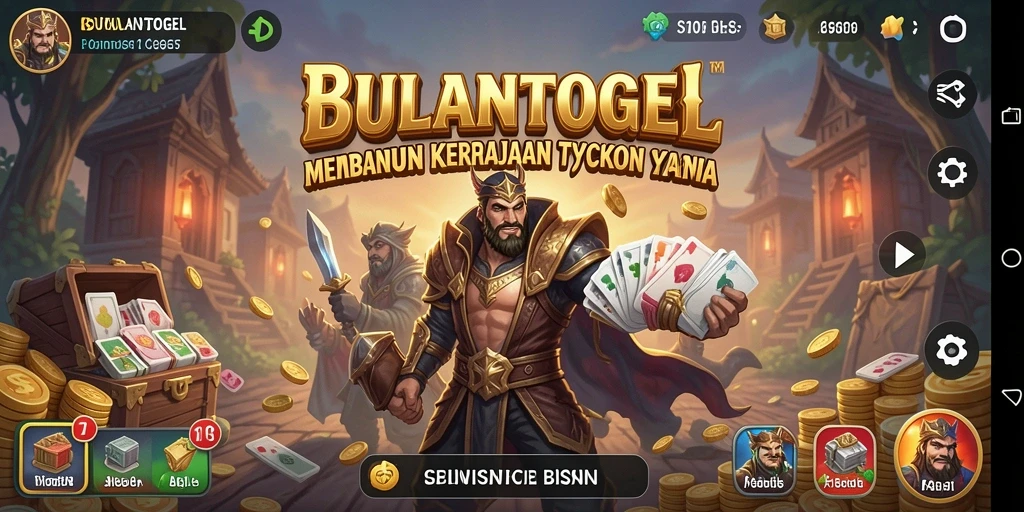 Tangkapan layar gameplay BULANTOGEL menampilkan berbagai bisnis yang dikelola dengan baik.