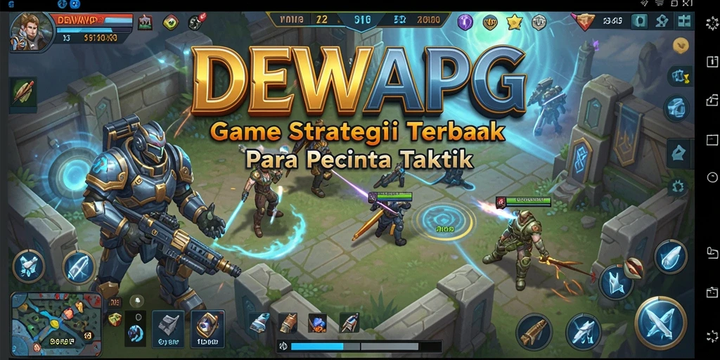 Tampilan gameplay DEWAPG yang mendebarkan dan menantang.