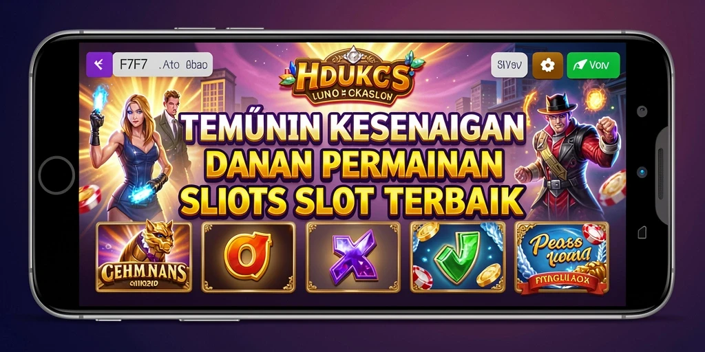 Menampilkan permainan Slot yang menakjubkan dengan grafis yang cerah.