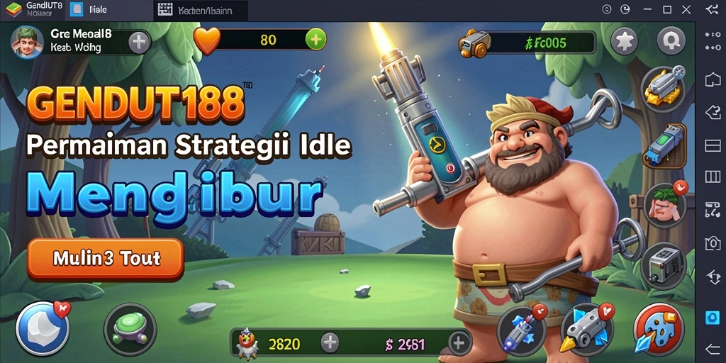 Tampilan gameplay GENDUT188 yang menarik dan interaktif.
