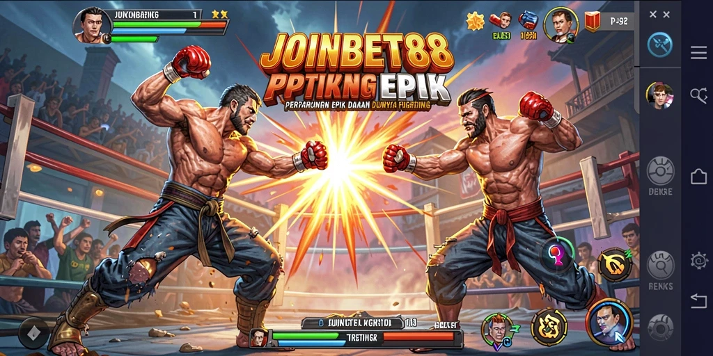 Menampilkan pertarungan seru dalam JOINBET88 dengan grafis menakjubkan.