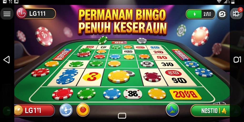 Tampilan gameplay menarik dari aplikasi Bingo LG111.