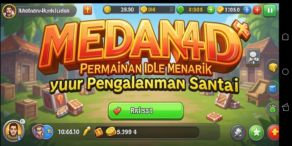 Tampilan gameplay <strong>MEDAN4D</strong> yang memikat dan santai.