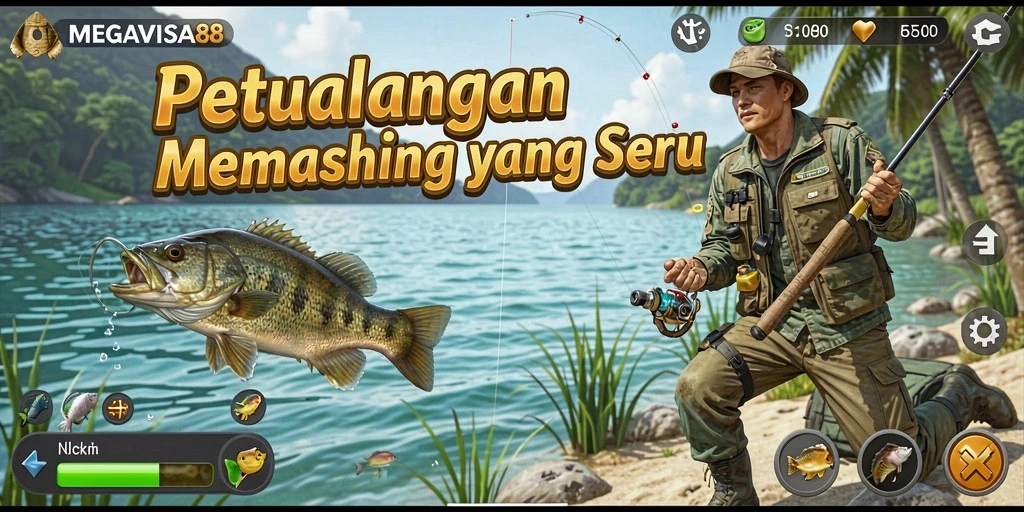 Tangkapan ikan yang memukau di MEGAVISA88.