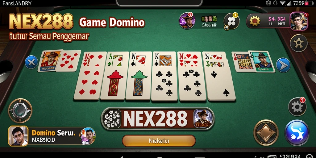 Tampilan gameplay NEX288 yang seru dan interaktif.