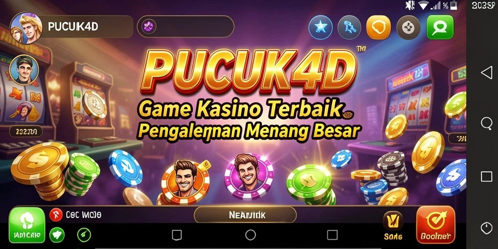 Tampilan screenshot <strong>PUCUK4D</strong> menunjukkan gameplay Kasino yang seru dan menegangkan.