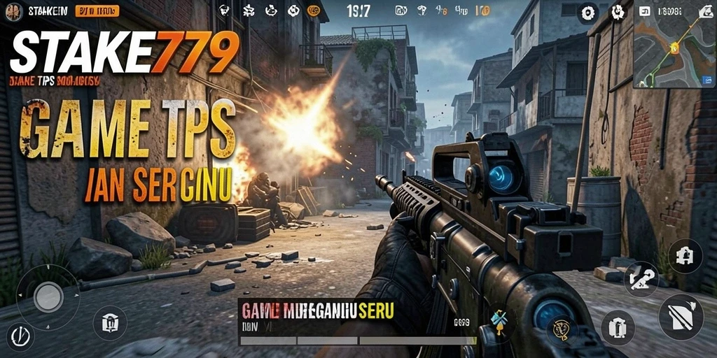 Screenshot gameplay STAKE779 yang menunjukkan aksi battle TPS.