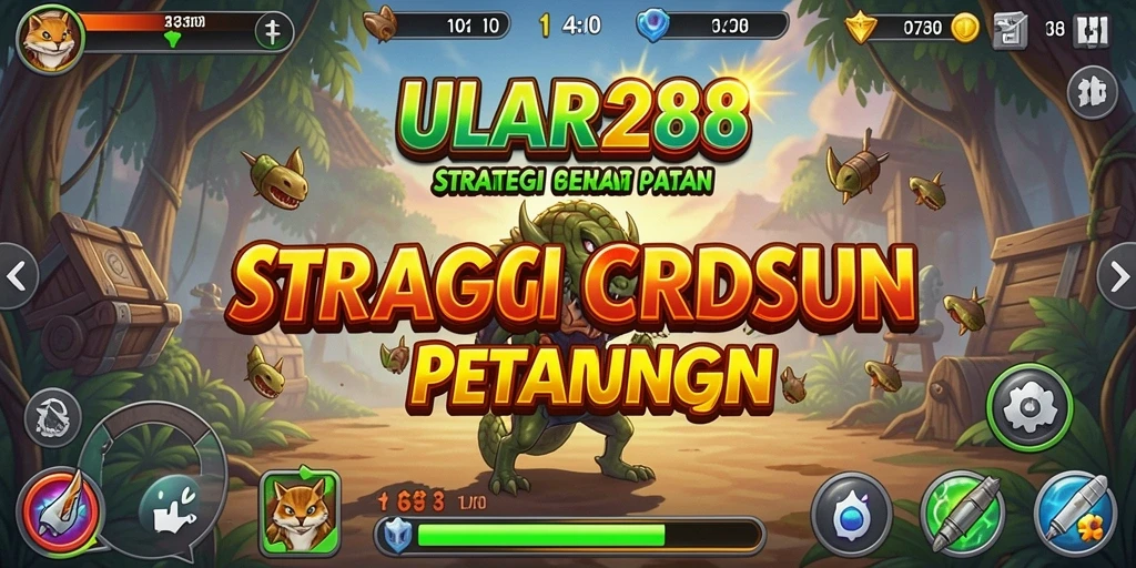 Tampilan menarik dari gameplay strategis ULAR288.