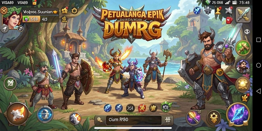 Gameplay menakjubkan dan penuh petualangan di VISA89.