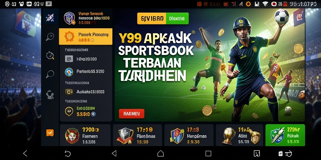 Screenshot utama Y89 menampilkan antarmuka taruhan yang menarik dan informatif.